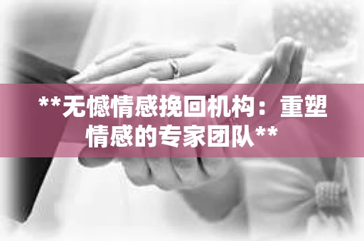 **无憾情感挽回机构：重塑情感的专家团队**