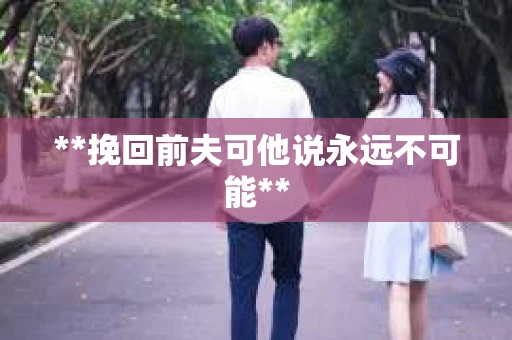 **挽回前夫可他说永远不可能**