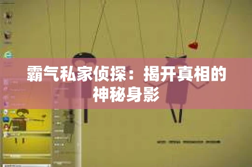 霸气私家侦探：揭开真相的神秘身影