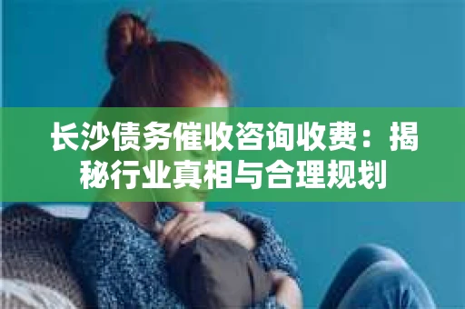 长沙债务催收咨询收费：揭秘行业真相与合理规划