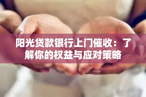 阳光贷款银行上门催收：了解你的权益与应对策略