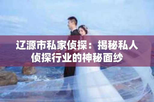 辽源市私家侦探：揭秘私人侦探行业的神秘面纱