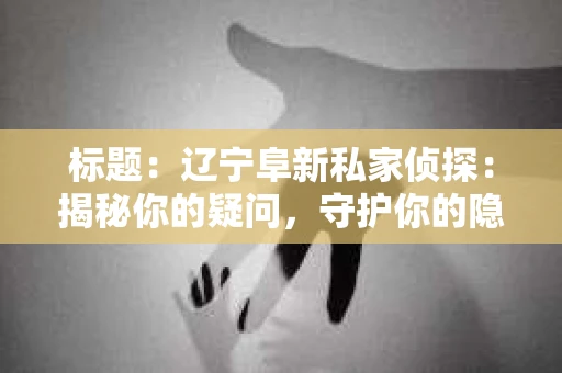 标题：辽宁阜新私家侦探：揭秘你的疑问，守护你的隐私