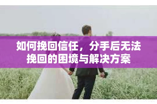 如何挽回信任，分手后无法挽回的困境与解决方案