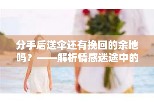 分手后送伞还有挽回的余地吗?——解析情感迷途中的决策 分手后送伞还有挽回的余地吗?——解析情感迷途中的决策