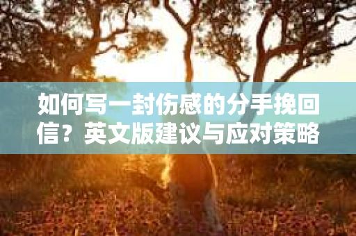 如何写一封伤感的分手挽回信？英文版建议与应对策略